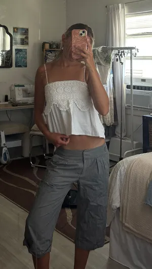 Boho Lace Strapless Top thumbnail 1
