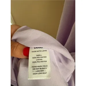 Lulus Lively Evenings Lavender Sleeveless Tiered Maxi Dress Size Large Formal thumbnail 11
