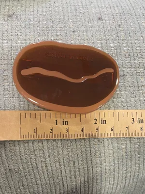 Coffee bean hair clip Brown thumbnail 3