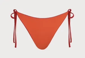 Berlook Red Reversible Halter Triangle Bikini Set thumbnail 9