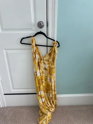 Abercrombie Yellow Dress Floral thumbnail 4