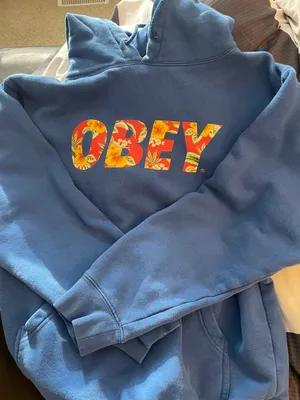 Obey Floral Hoodie thumbnail 1