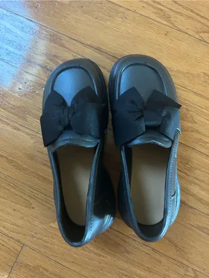 NEW Black Bow-Accent Women's Loafers size 6 thumbnail 11