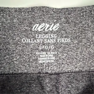 Aerie Women's Ombre Ankle Leggings Size‎ L Gray to Purple Gradient thumbnail 7