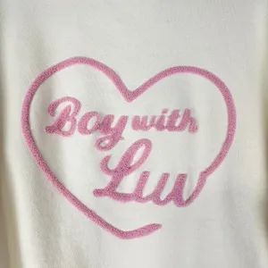 BTS Boy With Luv Pop Up Sweatshirt Size XL Official Merch Big Hit House of BTS thumbnail 3