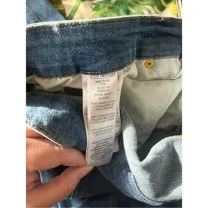 Good American Good Legs Raw Hem Light Wash Skinny Jeans Size 24 thumbnail 3