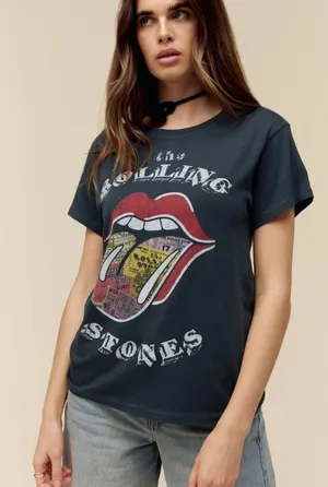 Daydreamer Nwt Rolling Stones Ticket Fill Tongue Tour Tee Size - Med thumbnail 1