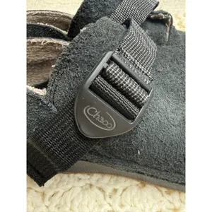 NEW CHACO Women's 7 Paonia Clogs Wool Slip On Hiking Shoe Charcoal Gray thumbnail 6