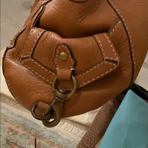 Cole haan camel leather purse thumbnail 3