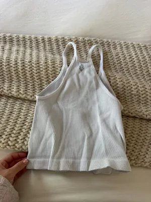 White Free People Movement Tank thumbnail 3