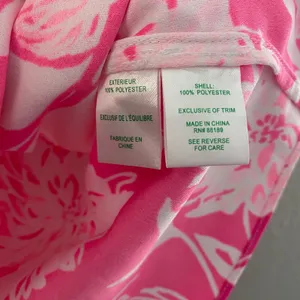 Lilly Pulitzer Nala Soft Shift Dress Size 0 Caliente Pink Sleeveless Crochet thumbnail 4