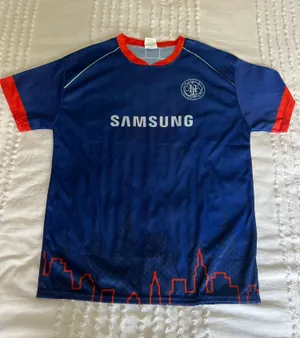 Mets Soccer Jersey Blue Size L thumbnail 1