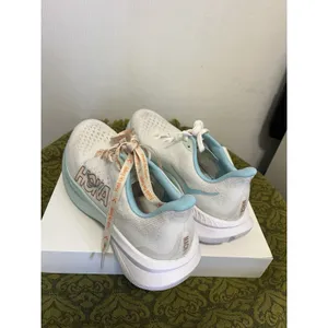 Hoka Mach 6 Women's Running Shoes White Aqua Teal Size 8.5 thumbnail 6