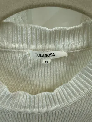 Tularosa Knit Ruffle Sleeve Sweater Top thumbnail 2