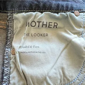 Mother‎ Jeans The Looker Jaded and Torn Distressed Skinny Blue Denim Mid Rise thumbnail 9