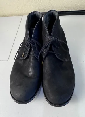 Dansko Fawna Black Leather Ankle Boots Women Size 38 7.5 Lace Up Comfort Casual thumbnail 1