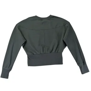 Athleta Retroplush Dolman Sweatshirt Dark Green SP23 531809‎ Womens Small thumbnail 2