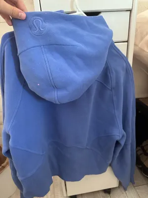 Blue Lululemon Cropped Hoodie Scuba thumbnail 2