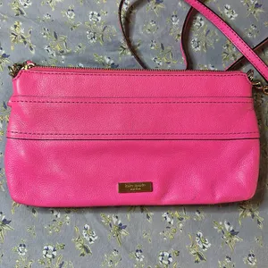 Kate Spade CelinaVillabella Pink Leather Swing Crossbody thumbnail 3