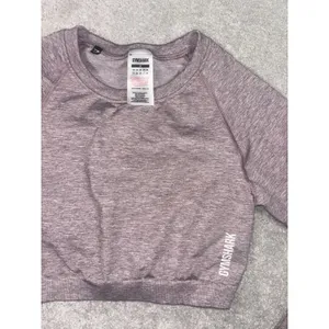 Gymshark Womens Adapt Marl Crop Top Size M Long Sleeve Seamless Workout Gym Flaw thumbnail 3