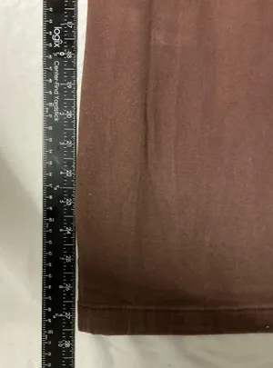 Roswear Wide Leg Pants Size M Brown High Waist thumbnail 9