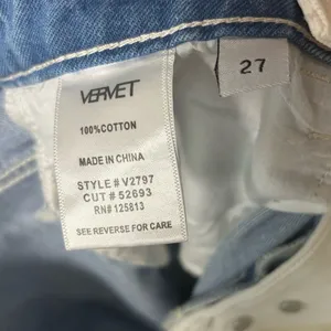 Vervet Jeans Size‎ 27 thumbnail 8