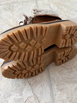NWT Time and Tru Tan Sherpa Lined Hiking Boots Size 7 Cozy Winter Boots Gorpcore thumbnail 6