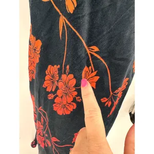 Anthropologie Conditions Apply Floral Maxi Slip‎ Dress XS Tropical Ombre Resort thumbnail 12