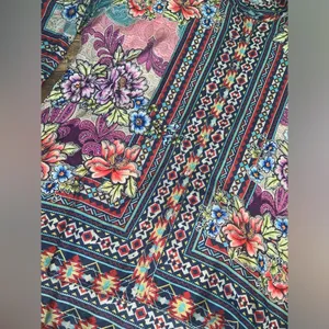 JOHNNY WAS spring boho printed Janelle Button-up silk blouse M tunic fall
$240 thumbnail 9