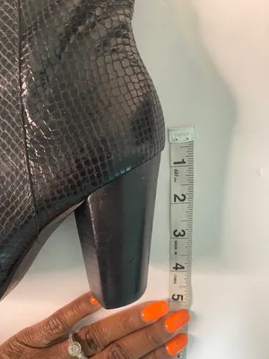RSVP Leather Booties Size 6.5 thumbnail 6