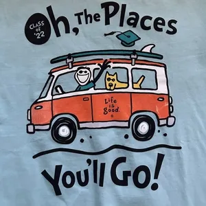 Life is Good x Dr Seuss Class of 2022 Crusher T-shirt thumbnail 3