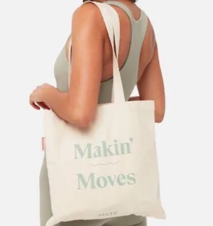Mate the Label makin’ moves tote bag thumbnail 1