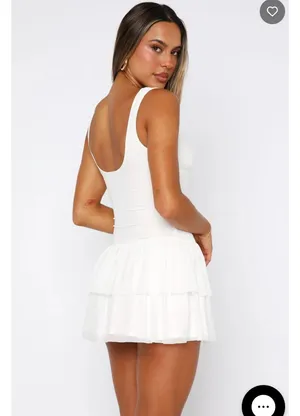 White Fox Boutique White Dress thumbnail 4