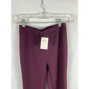 NWT Cotton on Purple Flare Pant in Wine Size XS thumbnail 4