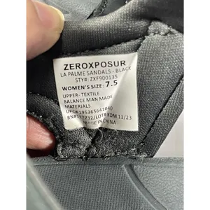 : Zeroxposur La Palme Womens Sandals Black Strappy Hiking Walking Shoes Size 7.5 thumbnail 9