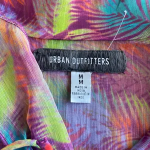 Urban Outfitters size med purple feather quirky abstract open front cardi thumbnail 4
