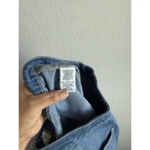 WE THE FREE Women's Just Float On Flare Jeans 27 High Rise Raw Hem Boho Festival thumbnail 12
