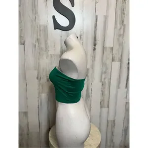 Green tube top size small thumbnail 5