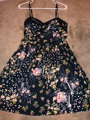 Floral Dress Multi Size L thumbnail 2