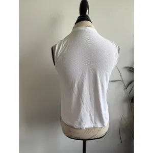 Lululemon White Sleeveless Top‎ Athletic Tank Athleisure Lightweight Women's thumbnail 2
