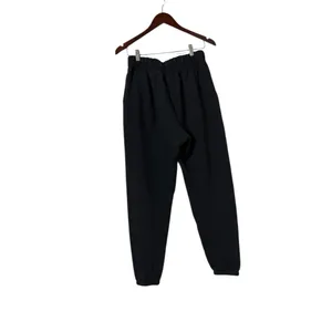 SET ACTIVE Heavyweight Onyx Cotton Black Sweatpants Joggers thumbnail 5
