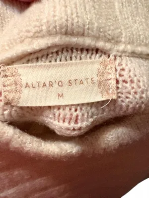 Altar'd State Tan Top Sweater thumbnail 5