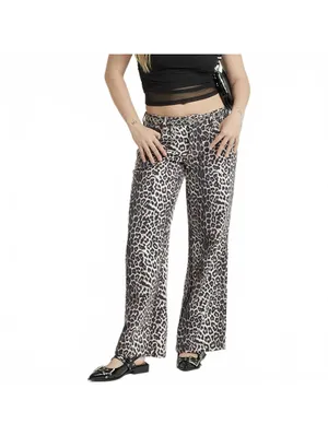 Pacsun Casey Low Rise Baggy Jeans Leopard NWT Size 25 thumbnail 4
