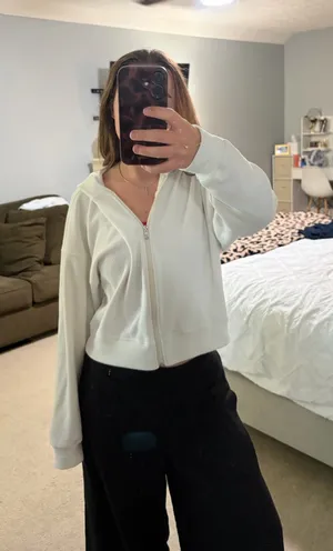 Aritzia Zip up sweatshirt thumbnail 1