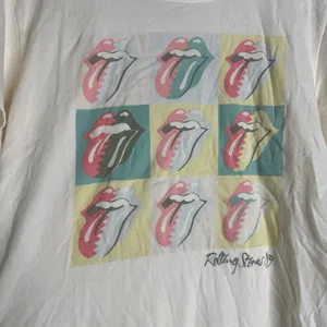 The‎ Rolling Stones 89 Large Cream Short Sleeve Graphic T-shirt CP0181 thumbnail 3