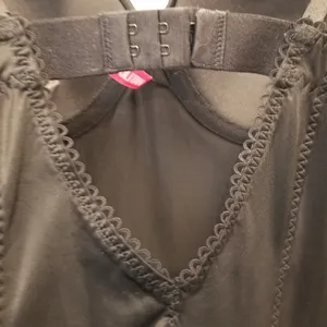 {6/M} Vintage Cosmopolitan Black Lace Trim Lingerie thumbnail 9