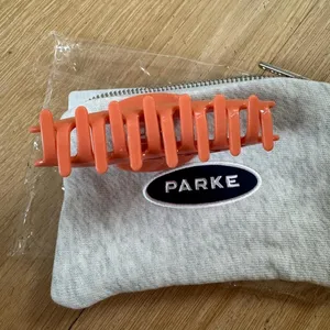 Parke Claw‎ Clip Creamsicle Orange Hair Clip NEW In-Hand thumbnail 4