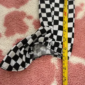 🔥🏁 BRAND NEW Race Day Baddie 5-Piece Set – Checkered & Neon Yellow Medium 🏁🔥 thumbnail 9
