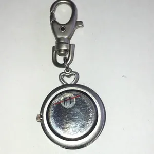 Silver Tone Star Watch Keychain with Red, White, and Blue Accents thumbnail 5