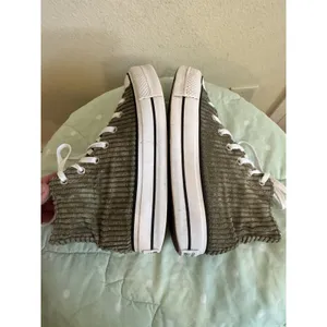 Converse Chuck Taylor All Star Lift Platform High Top Corduroy Size 8.5 thumbnail 4